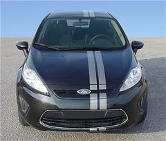 2008-2013 Euro Racing Stripes Decals Graphics 3M Premium Vinyl for Ford Fiesta