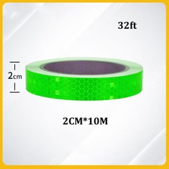 Reflective Safety Conspicuity Warning Tape DIY Sticker Decal 2cm Roll
