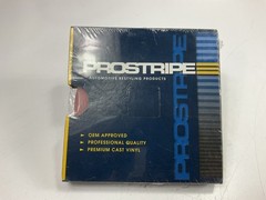 Prostripe R62820 Pinstripe Striping Tape, Silver / Tomato Red, 1/2″ X 150′
