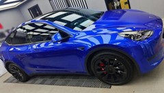 360″ x 60″ Super Gloss Metallic Blue Vinyl Film Wrap Air Bubble Free 30ft x 5ft