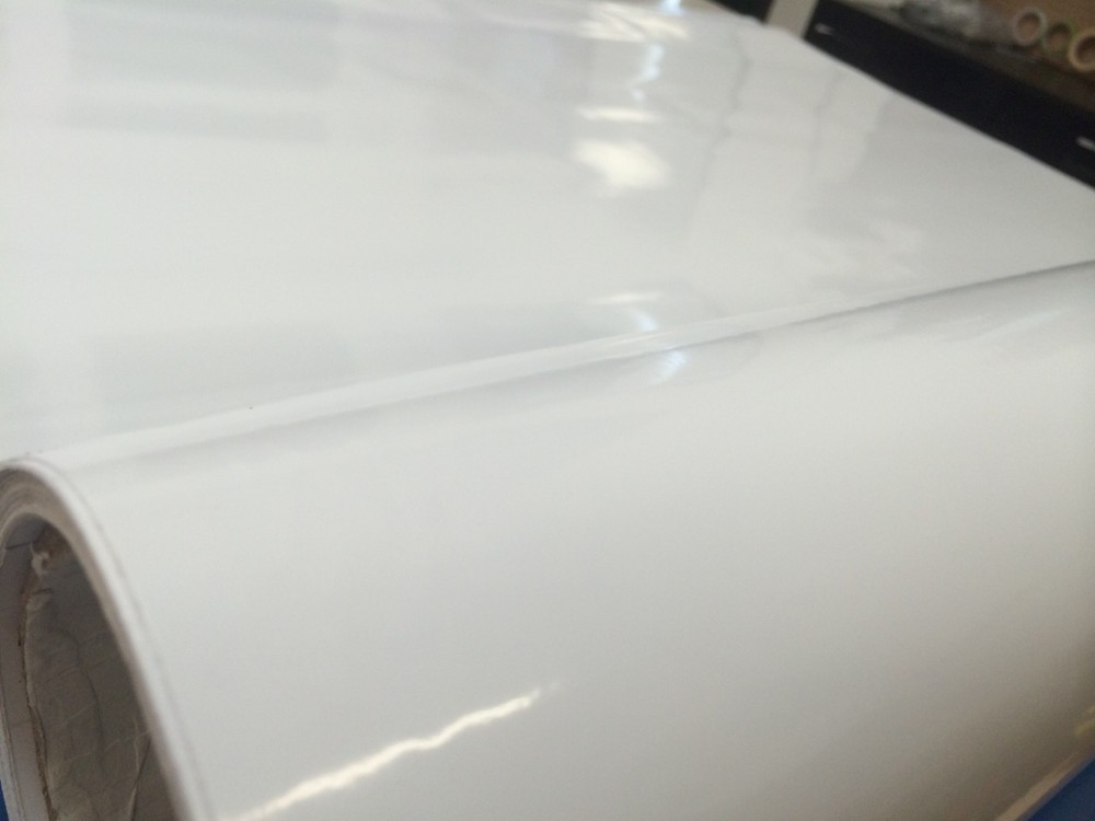 Gloss Glossy White 10FT x 5FT Vinyl Auto Car Wrap Decal Sticker Sheet Roll