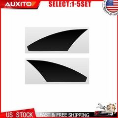 FOR 2022-24 Honda Civic Headlight Cutout SMOKE Precut Vinyl Tint Overlays 2-10X