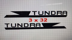 Compatible with Toyota Tundra Truck Mud SPLASH TRD Graphics Decals Bed X2