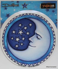 Starry Moon Night decal sticker Dan Morris to customize weather resistant