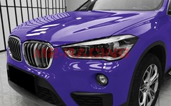 High Gloss Purple Glossy Car Vinyl Wrap Sticker Decal Sheet Film DIY Air Release