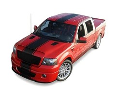 Fit For Ford F-150 Shelby Racing Stripes Pickup Truck Hood Roof Tailgate Sticker