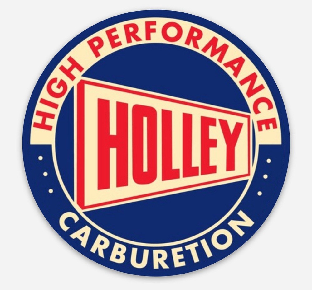 Holley Retro Decal Vintage Reproduction Carburetor NASCAR Racing