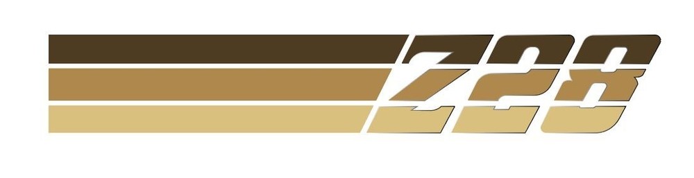 Z28 Chevy Camaro Retro Vintage Emblem Motor Sports Vinyl Sticker Decal Car