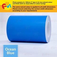OCEAN BLUE PIN STRIPE Car Model Streamline Adhesive TAPE Decal Vinyl Sticker