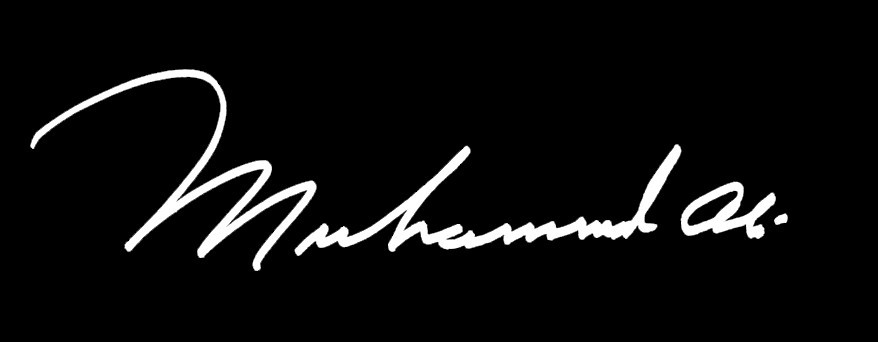 Muhammad Ali Signature Vinyl Decal Sticker Autograph Sports Star Boxing Champion