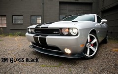FOR 2011 2012 2013 2014 Dodge Challenger 10″ Racing Stripes Graphic Decal 36FT