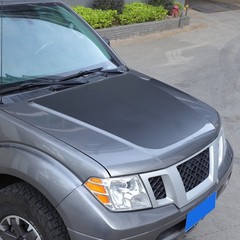 PVC Black Front Hood Sticker Decal Trim For Nissan Frontier 2009-2017 US