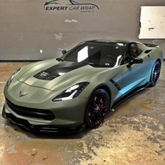 3M 2080 Scotchprint Matte Military Green Vinyl Car Wrap Film | M26