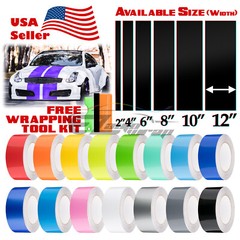Gloss Color Racing Stripes Vinyl Wrap For Infiniti G35 Stripe Sticker 10FT /20FT