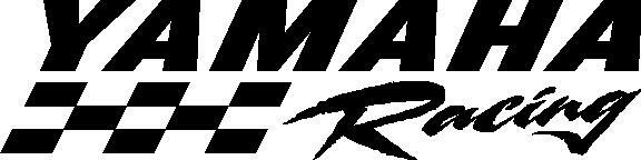 Yamaha Racing 2″x 8″ set of 2 decals stickers, any color