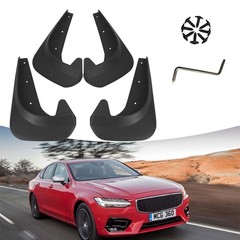 4PCS Front&Rear Black Universal Splash Guards Mud Flaps for Chevrolet Car Pickup
