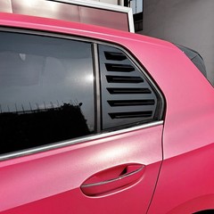Rear Side Window Glass Louver Shutter Vent Cover For Golf Mk8 Hatchback 2021-24