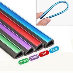 10 PCS Car Interior Air Conditioner Outlet Decoration Stripes Cover Accessories