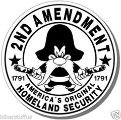 2ND AMENDMENT STICKER 1791 BLACK ON WHITE LAPTOP STICKER TOOLBOX STICKER WINDOW