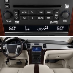 1/2set Replacement Radio Button Stickers For 2007-2014 escalade Switch ReDe H