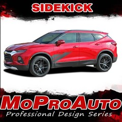 2019-2024 Chevy Blazer Side Body Stripes SIDEKICK Door Decals 3M Vinyl Graphics