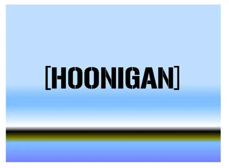 [HOONIGAN] style 3”x17″ drift missile vinyl decal color options Ken Block-RIP