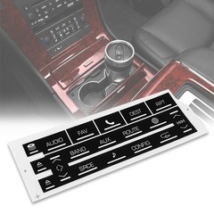 1/2set Replacement Radio Button Stickers For 2007-2014 escalade Switch ReDe H