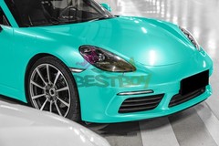 Premium Super Gloss Metallic Teal Vinyl Car Wrap Sticker Decal Sheet Film DIY