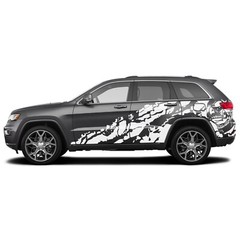 Nightmare graphics stickers decal compatible with Jeep Grand Cherokee