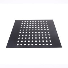 Black Aluminum Rear Window Center Cover plate Trim For Nissan Titan 16-23