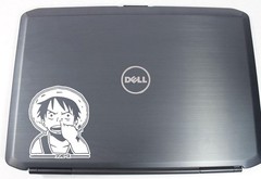 One Piece – Anime – Monkey D. Luffy Pirate Decal Sticker White 120mm tall 1piece