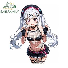 EARLFAMILY 5.1″ BDSM Anime Girl Creative Car Stickers Super Kawaii Car DIY Decal