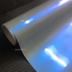 Grey Rainbow Mirror Brushed Satin Chrome Pearl Metal Car Vinyl Wrap Sticker HDUS