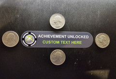 New XBOX ACHIEVEMENT UNLOCKED MEME (CUSTOM TEXT) 8PCS (FUNNY LAPTOP STICKER)