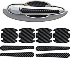 Universal Fit Reflective Car Door Handle Cup Protectors – 8 PCS Anti-Scratch Set