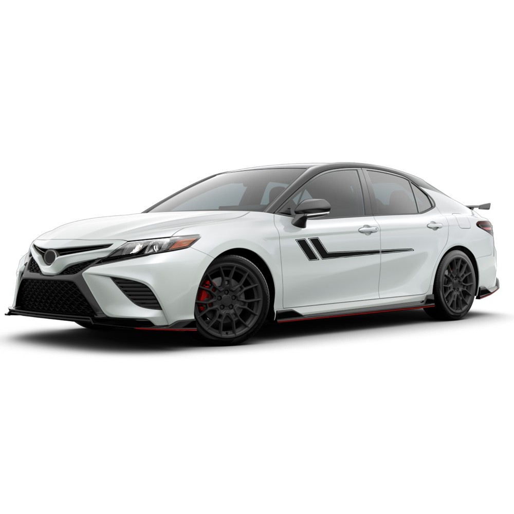 Door fire graphics stickers decal compatible with Toyota Camry