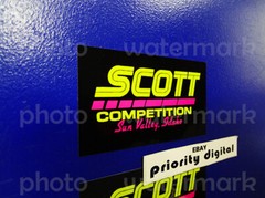 2x SCOTT Competition Decals stickers graphic vintage AHRMA YZ RM RH CR VMX KX OW