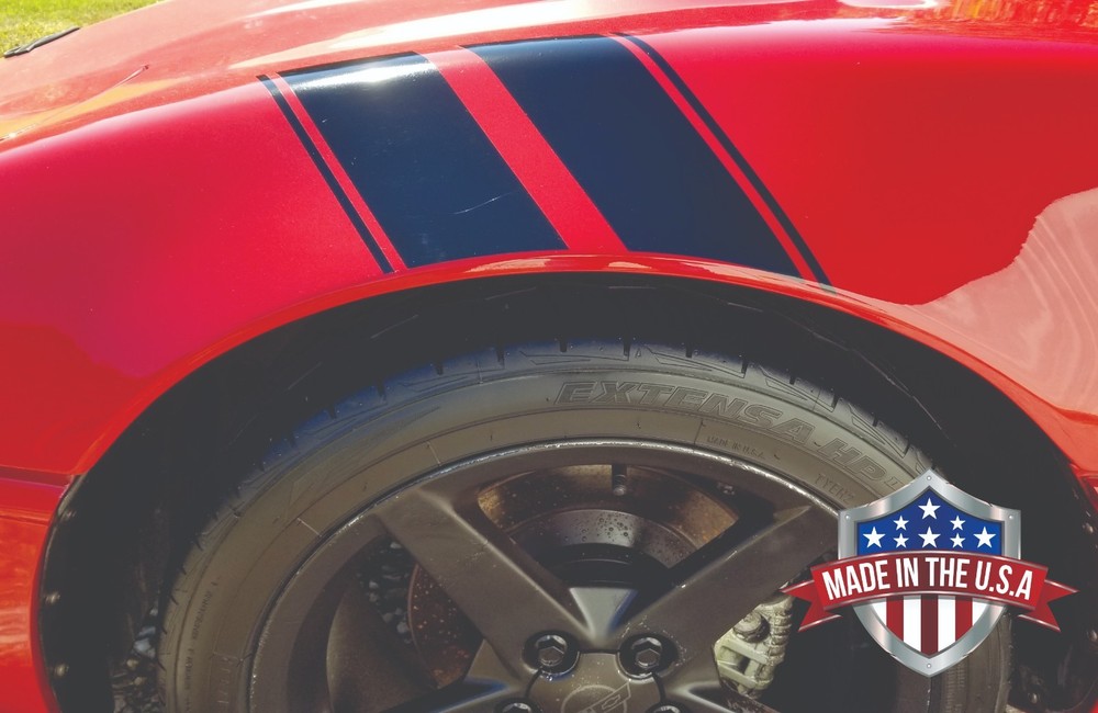 CORVETTE FENDER STRIPES fits all C4 (left and right side) Gunner Graphics WP