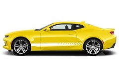 Lower door side stripes graphics stickers decal compatible with Chevrolet Camaro
