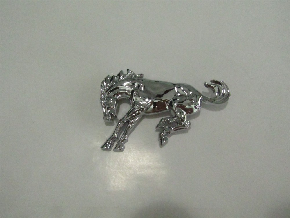 1966 – 2026 FORD BRONCO AND BRONCO II CHROME BUCKING HORSE EMBLEM METAL