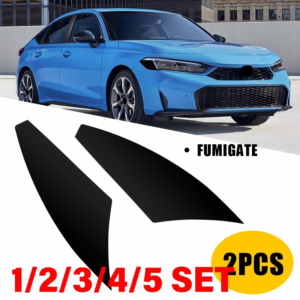 For 2022-2025 Honda Civic Headlight Side Marker Vinyl Overlay Tint Decals 1-5SET