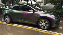 ESSMO PET Galaxy Dust Gloss Violeta Green Auto Car Vinyl Wrap Decal Sticker
