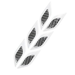 White-Black Car Door Handle Bowl Anti-Scratch Sticker Protector Trim