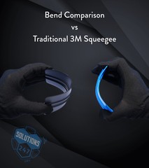 4″ Ultra Bend Pro Squeegee Edge Multi Use Scraper Decal / Vinyl Wrapping Tool