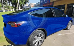 Sparkle Royal Blue Gloss Glitter Auto Car Vinyl Wrap Sticker Decal Sheet Film