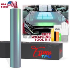 Galaxy Dust Gloss Gray Green PPF TPU Paint Protection Film Dry Wet Vinyl Wrap