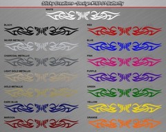 165-01 BUTTERFLY Windshield Decal Window Sticker Vinyl Banner Butterfly Tribal