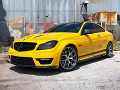 Matte Black Sport Side Stripes For Mercedes C-Class C63 AMG W204 CLS CLA C117 E