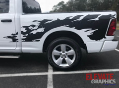Fits Dodge Ram 1500 Side Beast Stripes Graphics Vinyl Decals 3M Stickers 09-18