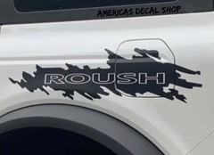 Roush Splash Upper Bedside Decals New 2PC Set Universal Fits Trucks 30” Oracle